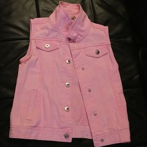 Girls Denim Vest